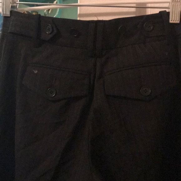 BCBG back slacks size 2 with light pinstripes - Picture 5 of 7